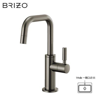 浄水器用単水栓 ルクゼスチール DELTA BRIZO 